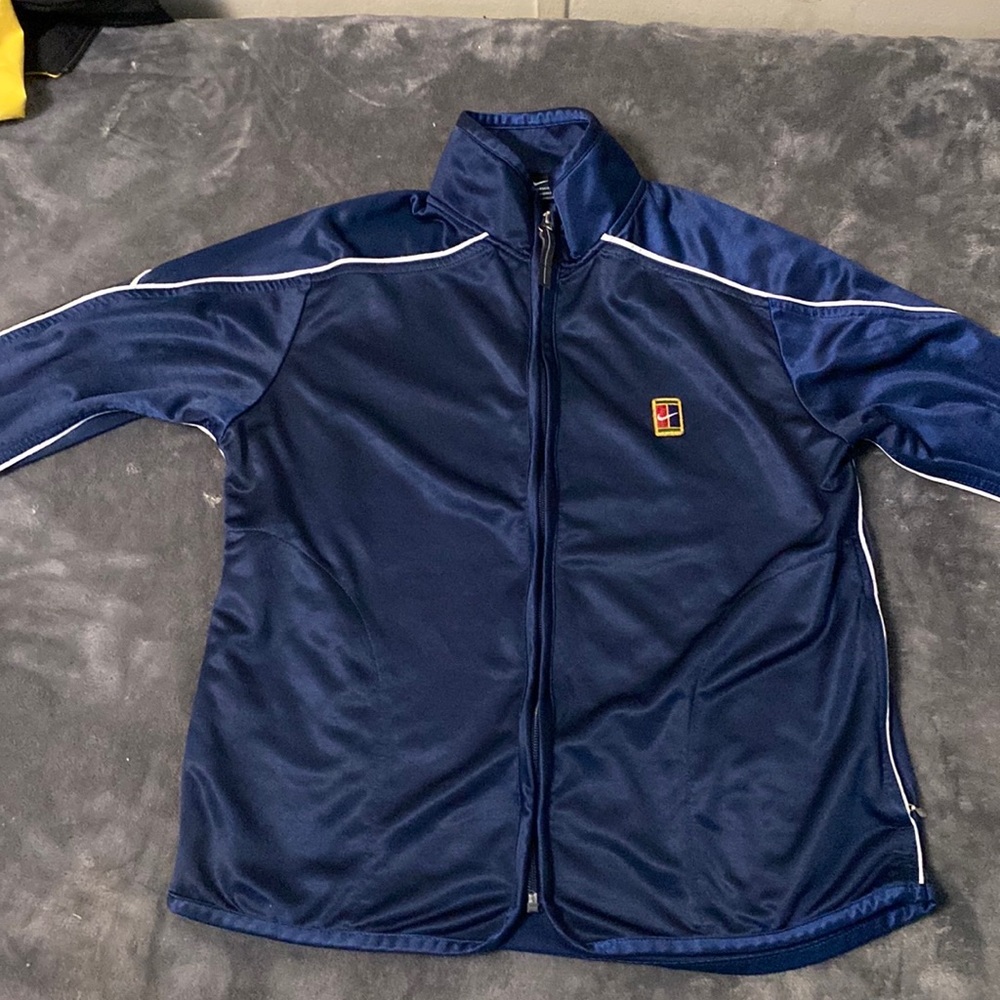 Navy blue NIKE tennis court jacket SMALL